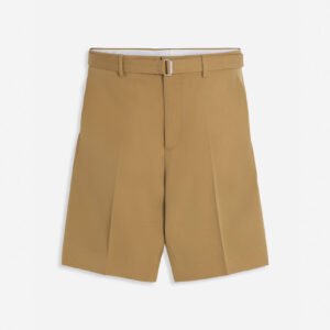 BELTED TAILORED SHORTS