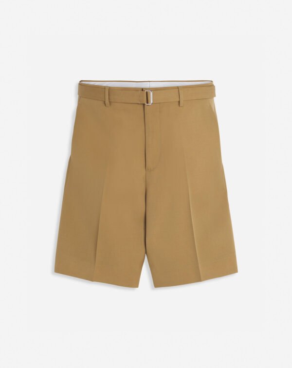 BELTED TAILORED SHORTS