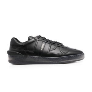 Black Lanvin Curb Sneakers