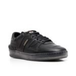 Black Lanvin Curb Sneakers