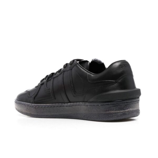 Black Lanvin Curb Sneakers