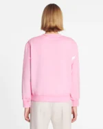 Embroidered Lanvin Paris Pink Sweatshirt wear