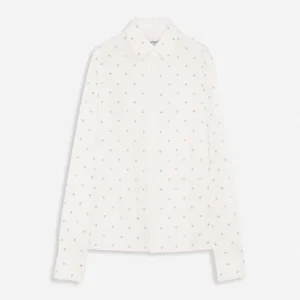 Gallery Dept Lanvin Embroidered White Shirt