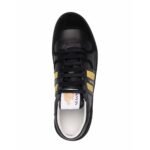 Lanvin Black Curb Sneakers