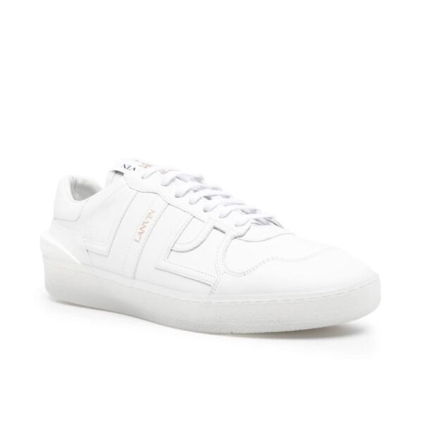 Lanvin Curb Sneakers White