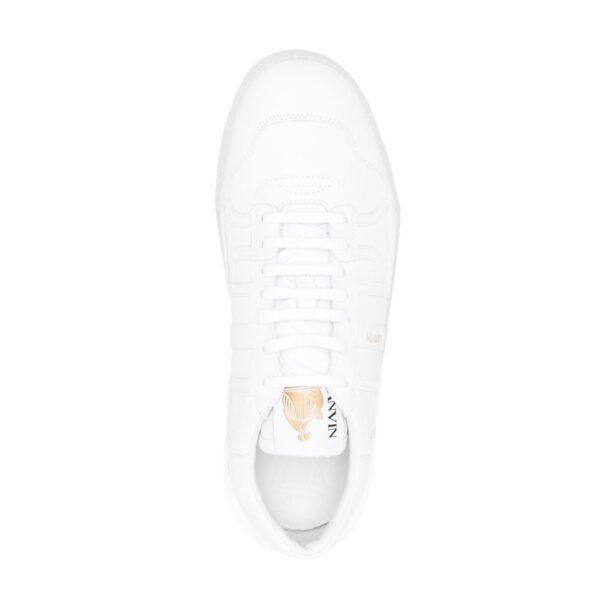 Lanvin Curb Sneakers White