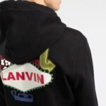 Lanvin Embroidered Hoodie