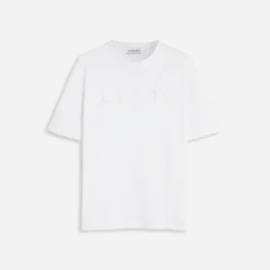 Lanvin Gallery Dept White Embroidered T-Shirt