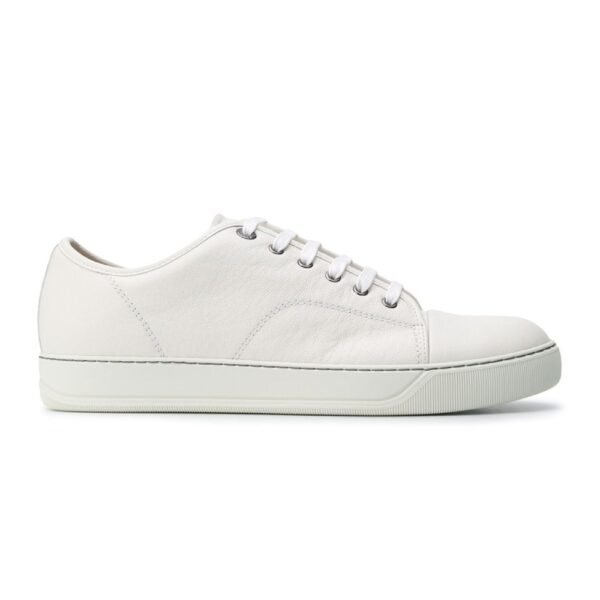 Lanvin Leather Curb Sneakers