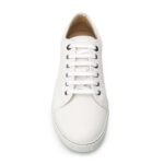 Lanvin Leather Curb Sneakers