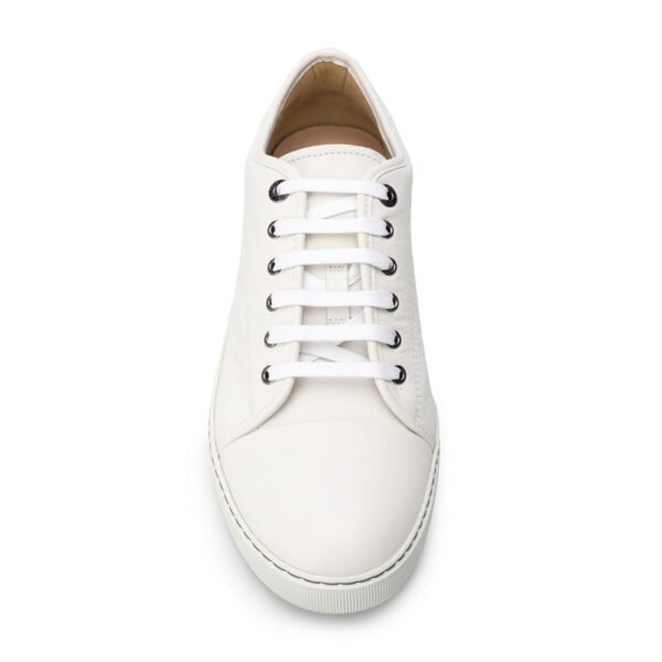 Lanvin Leather Curb Sneakers