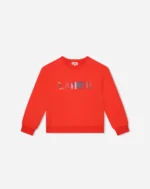 Lanvin Paris Fleece Sweatshirt Red