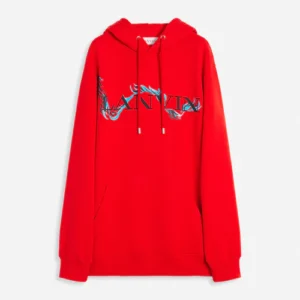 Lanvin Paris Unisex Dragon Loose-Fitting Sweatshirt