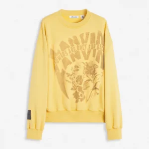 Lanvin Paris X Future Unisex Loose Fit Sweatshirt